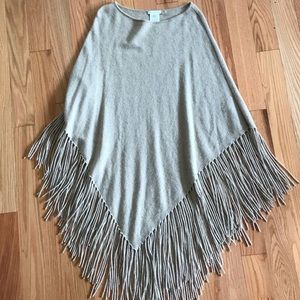 100% Cashmere Poncho